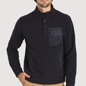 Kit and Ace Snug 1/4 Pullover Black Lululemon